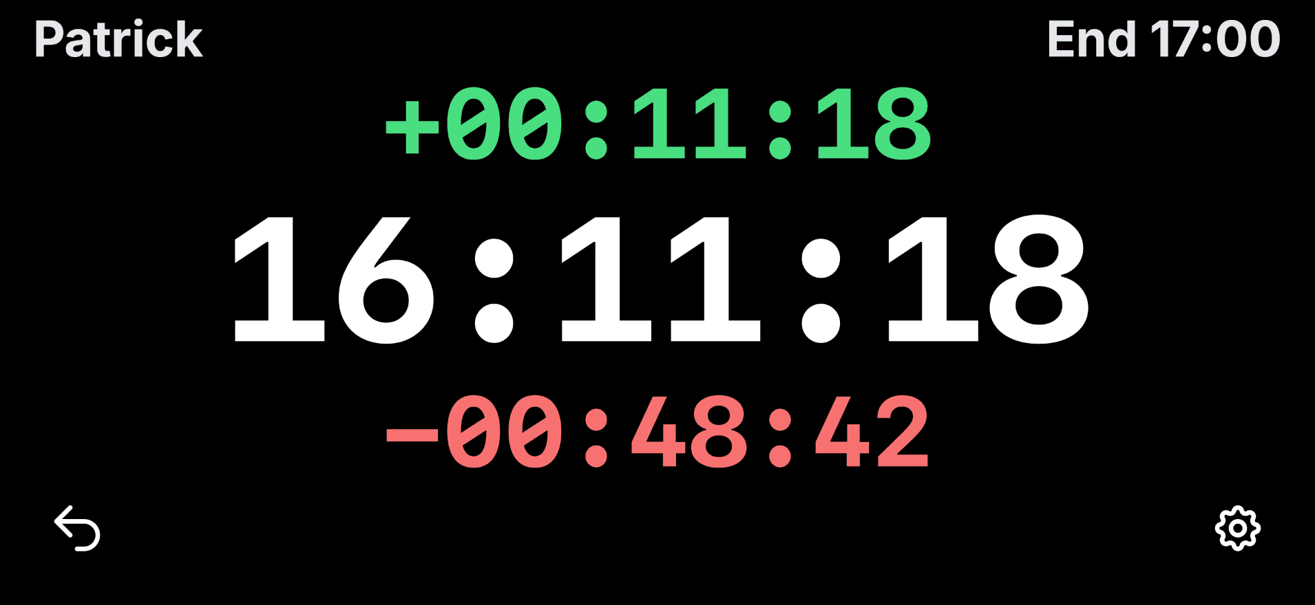 Session Clock Pro Interface - Track client sessions with ease